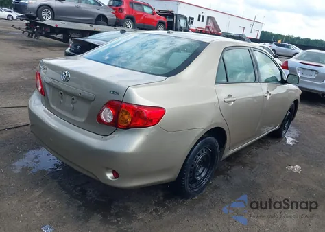2010 Toyota Corolla Xle из США, поврежденный, VIN 2T1BU4EEXAC498126